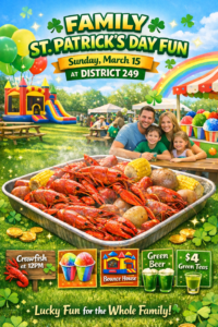 Family friendly St. Paddy’s!