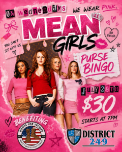 Mean Girls: PURSE BINGO
