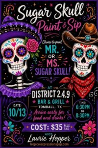 SUGAR SKULL PAINT&SIP